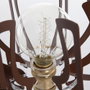 Lámpara de Mesa de Acero Abat Jour Estilo Vintage-Industrial con Pantalla Metálica [AM-CA102]
