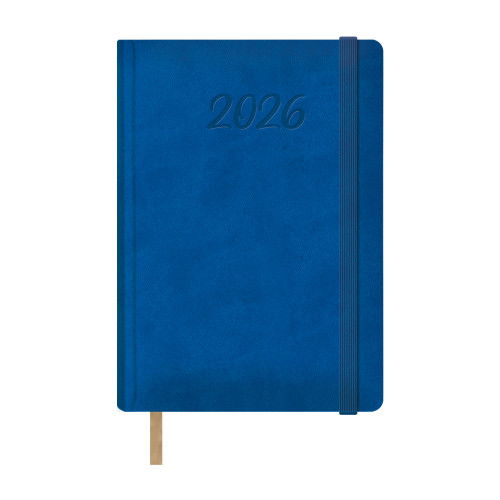 Dohe Agenda Anual Samba 15x21 cm Dp Cierre C-Goma Azul 2026