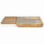 Livoo Juego de 5 cuchillos MEC136 con soporte magnético, 20 a 32,5 cm