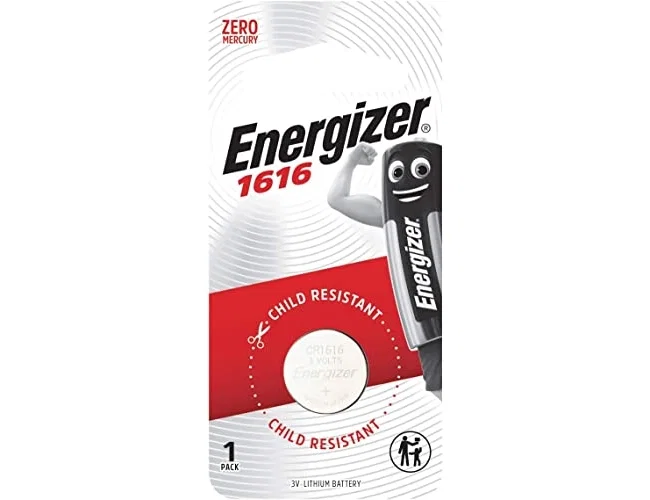 Energizer Pila de Botón de Litio CR1616 3V Energizer Pila de Botón de Litio CR1616 3V