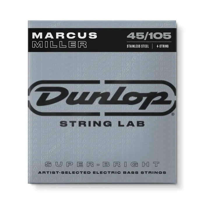 DUNLOP Juego Bajo Marcus Miller SB 45-105 Cuerdas para Bajo Eléctrico