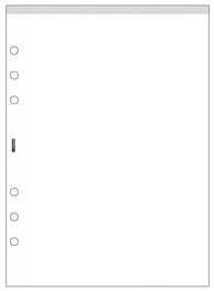 FINOCAM Recambio Agenda R1067 Open 1000 Bloc Notas Perforadas 155x215 mm