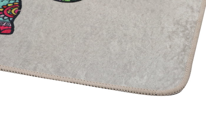 Mijölnir Juego de Alfombras de Baño Beige 100% Poliéster Antibacterianas Antideslizante Lavables a 30°C 60x100cm 50x60cm