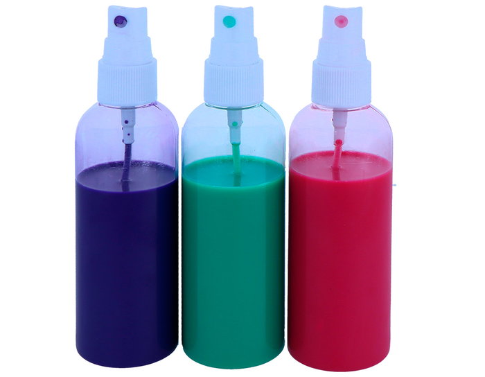 Innspiro Set de 6 botes plástico vaporizadores de 100ml
