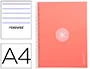 Antartik Cuaderno Espiral A4 Micro Tapa Forrada 80 Hojas 90gr Rosa Claro