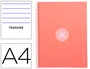 Antartik Cuaderno Espiral A4 Micro Tapa Forrada 80 Hojas 90gr Rosa Claro