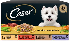 Cesar Multipack Receta Campesina 6x4x150g
