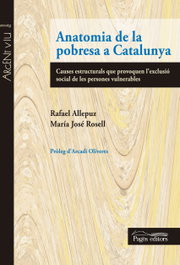 Anatomia de la pobresa a Catalunya, Rafael Allepuz - PAGES EDITORS