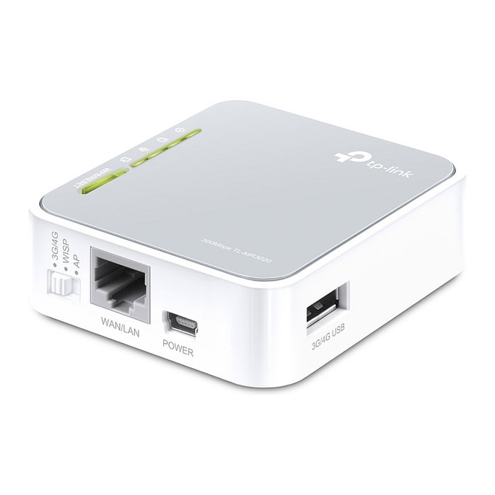 TP-Link TL-MR3020 Router Inalámbrico Portátil 3G/4G 150Mbps