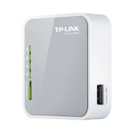 TP-Link Router Inalámbrico Portátil 3G/4G TL-MR3020, 150Mbps Wi-Fi N, Modem USB para Viajes, WPS, Control de Ancho de Banda