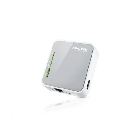 TP-Link Router Inalámbrico Portátil 3G/4G TL-MR3020, 150Mbps Wi-Fi N, Modem USB para Viajes, WPS, Control de Ancho de Banda