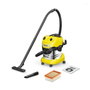 Karcher Aspirador en Seco y Húmedo WD 4 PS V-20/5/22 - Depósito Acero Inoxidable 20 L - 1000W