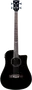 EKO Bajo Acústico Dreadnought Cutaway Electro Negro