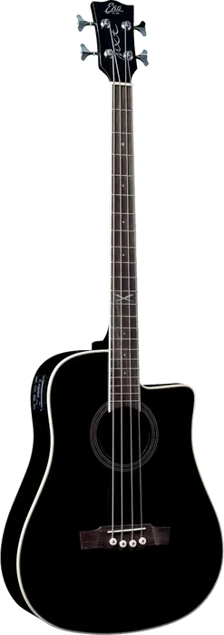 EKO Bajo Acústico Dreadnought Cutaway Electro Negro