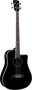 EKO Bajo Acústico Dreadnought Cutaway Electro Negro