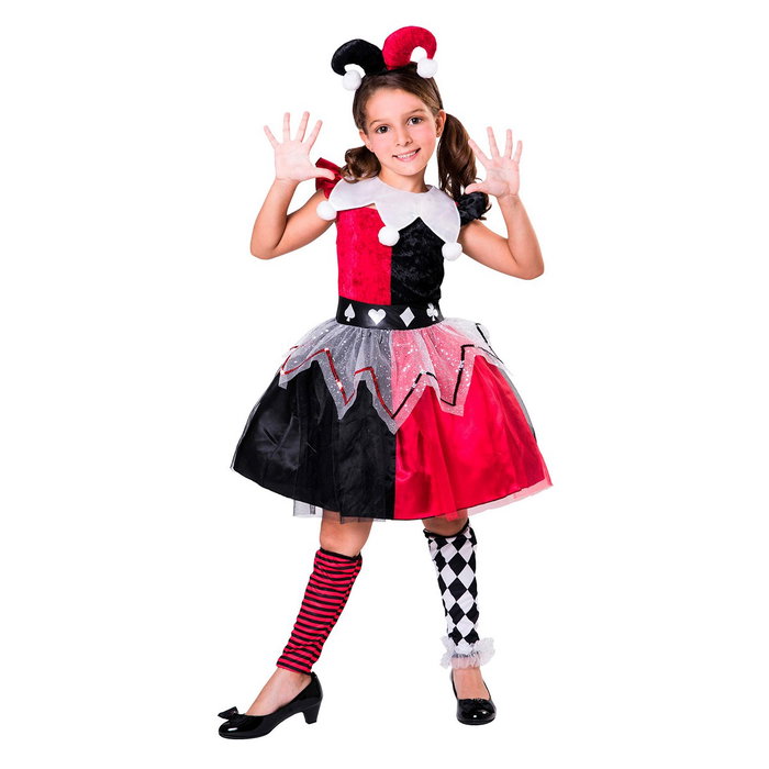 My Other Me Disfraz Arlequina Roja Talla 5-6 años My Other Me Disfraz Arlequina Roja Talla 5-6 años
