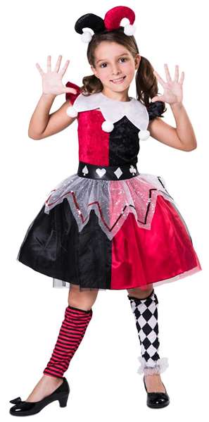 My Other Me Disfraz Arlequina Roja Talla 5-6 años My Other Me Disfraz Arlequina Roja Talla 5-6 años