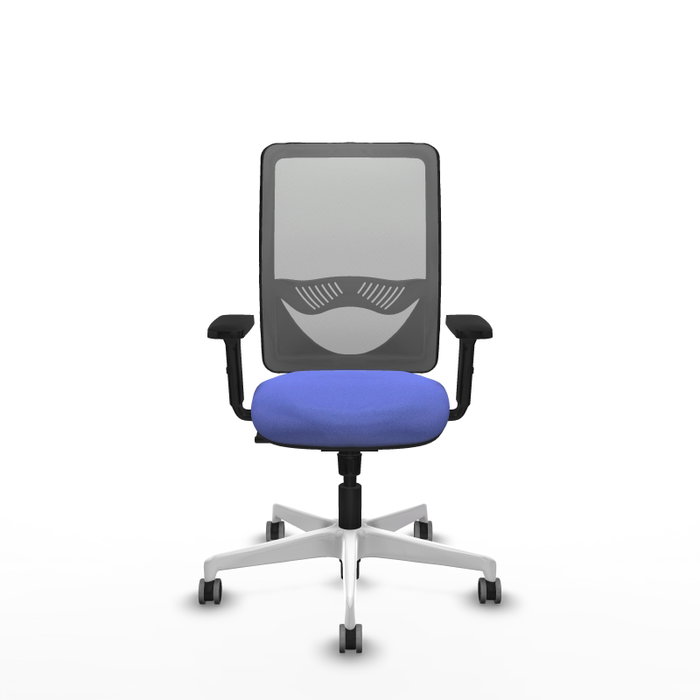 PIQUERAS Y CRESPO Silla de oficina Zulema Azul claro y Gris PIQUERAS Y CRESPO Silla de oficina Zulema Azul claro y Gris