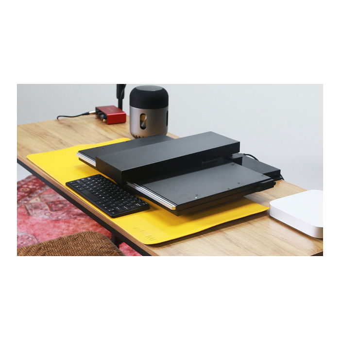 Mobile Pixels Geminos X Monitor Dual de Computadora 24 Pulgadas (61 cm) IPS QHD 2560x1440 75Hz, Pantalla Táctil, Webcam, Altavoces, USB-C, Negro