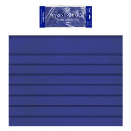 Papel Seda Dohe 25H 50X70 Cm Azul