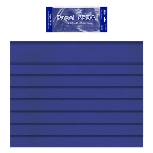 Papel Seda Dohe 25H 50X70 Cm Azul Papel Seda Dohe 25H 50X70 Cm Azul