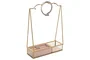 DKD Home Decor Joyero Metal Dorado y Beige
