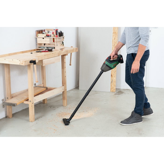 Bosch UniversalVac 18 Aspiradora escoba 2 en 1 con batería 2,5 Ah