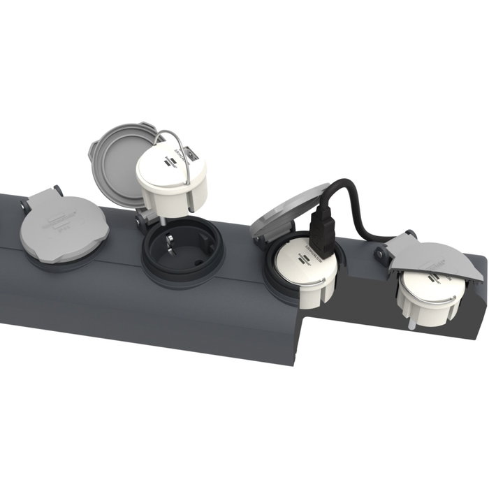 Brennenstuhl Adaptador de enchufe con USB 2.4A Blanco Brennenstuhl Adaptador de enchufe con USB 2.4A Blanco