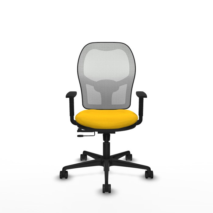 PIQUERAS Y CRESPO Silla de oficina Jorquera Amarillo y Blanco PIQUERAS Y CRESPO Silla de oficina Jorquera Amarillo y Blanco