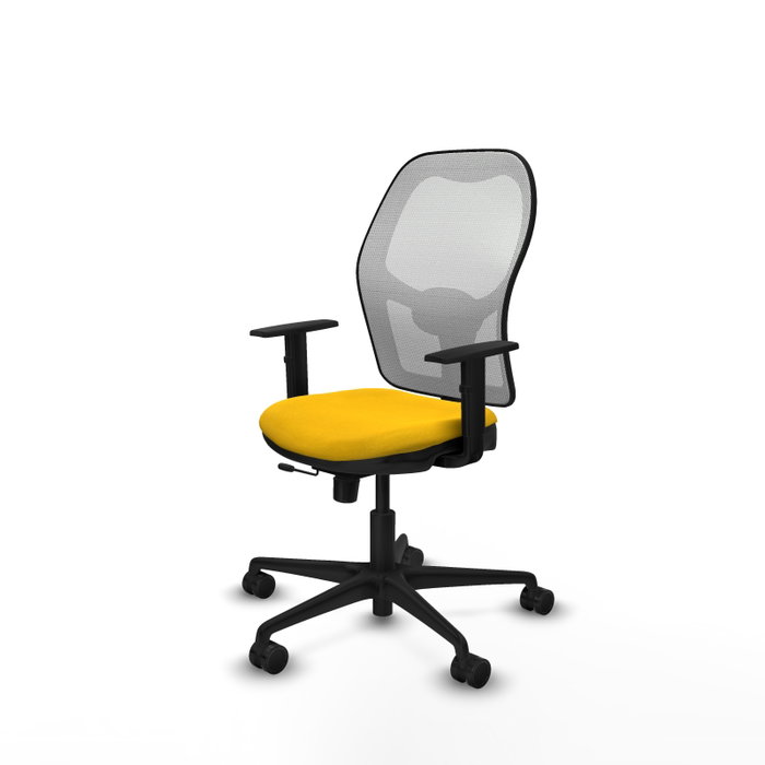 PIQUERAS Y CRESPO Silla de oficina Jorquera Amarillo y Blanco PIQUERAS Y CRESPO Silla de oficina Jorquera Amarillo y Blanco