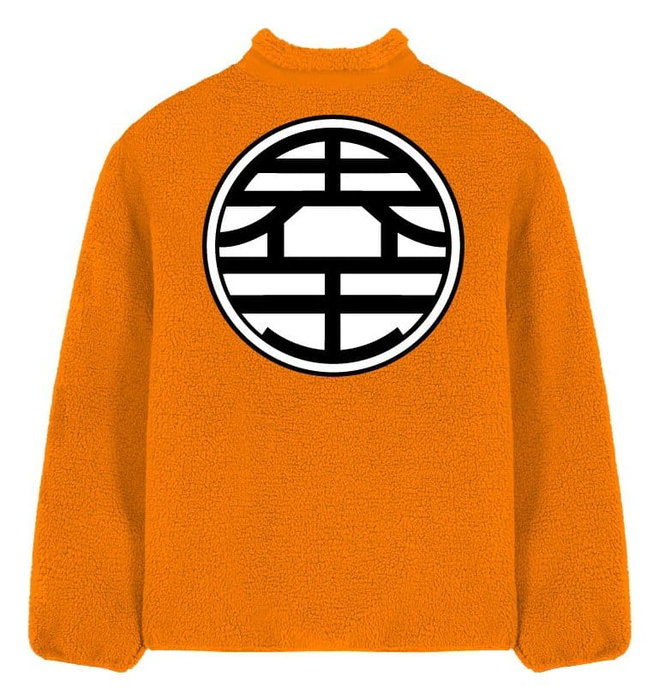 PCMerch Chaqueta Sherpa Dragon Ball Z Goku Kanji Talla M PCMerch Chaqueta Sherpa Dragon Ball Z Goku Kanji Talla M