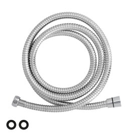 ORYX Flexo Manguera de Ducha Extensible de Acero Inoxidable (1,7 a 2 Metros)
