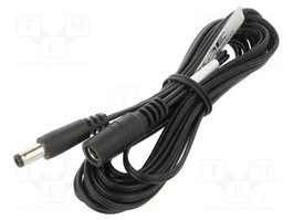 ESPE Cable de alimentación plano DC 5,5/2,5 de 3m