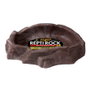 ZooMed Repti Rock Bebedero Mediano para Reptiles - Virtualmente Indestructible, Superficie Lisa No Porosa, 17x12,7 cm