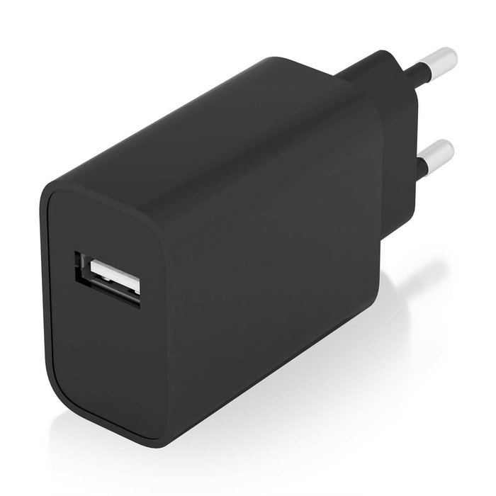 AISENS Cargador USB 10,5W Negro A110-0854