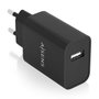 AISENS Cargador USB 10,5W Negro A110-0854