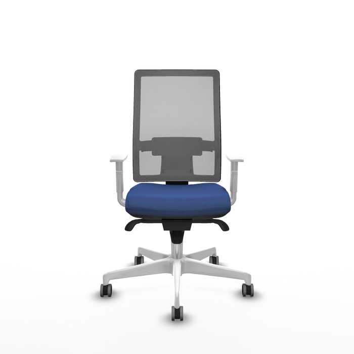 PIQUERAS Y CRESPO Silla de oficina Horna con mecanismo Sincro, Azul marino y Gris PIQUERAS Y CRESPO Silla de oficina Horna con mecanismo Sincro, Azul marino y Gris