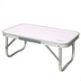 Aktive Mesa baja de aluminio para camping malva
