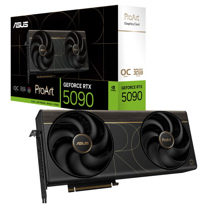 ASUS ProArt RTX5090-O32G NVIDIA GeForce RTX 5090 32 GB GDDR7 ASUS ProArt RTX5090-O32G NVIDIA GeForce RTX 5090 32 GB GDDR7