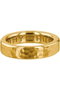 Tommy Hilfiger Anillo Dorado de Acero Inoxidable Talla 54