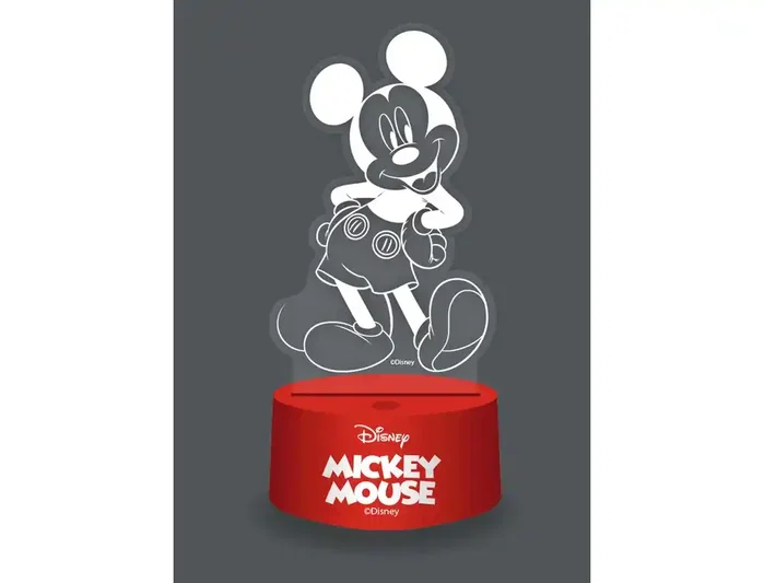 Wondee Lámpara de metacrilato Disney Mickey RGB