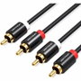 Vention Cable estéreo VAB-R06-B300 2x RCA macho a 2x RCA macho, 3m, Negro