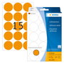 HERMA Etiquetas de identificación Ø 32,0 mm naranja brillante