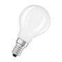 OSRAM LED Classic P 40 Filament 3.4W E14 827 Frosted - Bombilla LED Mini Vintage 470 lm Blanco Cálido 2700K, Regulable
