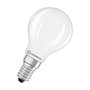 OSRAM LED Classic P 40 Filament 3.4W E14 827 Frosted - Bombilla LED Mini Vintage 470 lm Blanco Cálido 2700K, Regulable