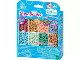 Aquabeds Set Recarga Abalorios Acuarela con 800 Abalorios en 8 Colores - Edad Mínima 3 Años