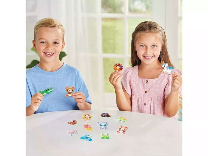 Aquabeds Set Recarga Abalorios Acuarela con 800 Abalorios en 8 Colores - Edad Mínima 3 Años