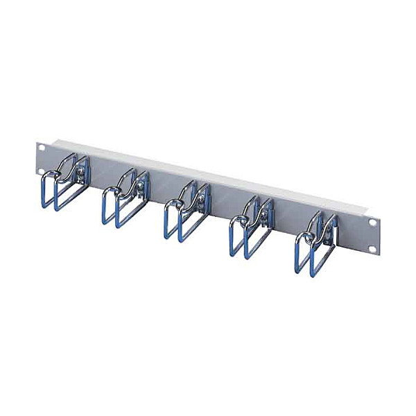 Rittal-Werk Placa frontal de rango 1HE 5 cables DK 7257.035 en acero inoxidable Rittal-Werk Placa frontal de rango 1HE 5 cables DK 7257.035 en acero inoxidable