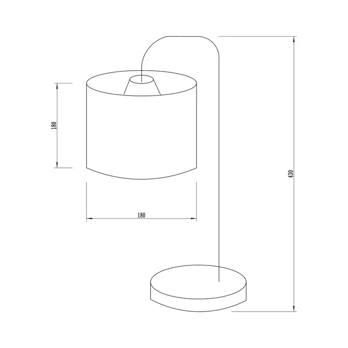 El Tigre Lámpara de Mesa SKD-T1012 de Tela y Madera, Diseño Único y Elegante para Dormitorio, Comedor y Sala de Estar