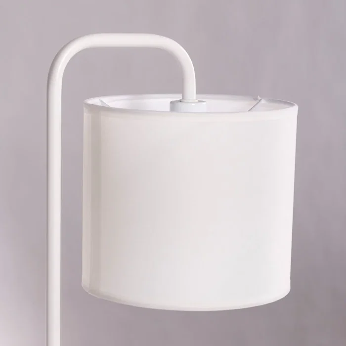 El Tigre Lámpara de Mesa SKD-T1012 de Tela y Madera, Diseño Único y Elegante para Dormitorio, Comedor y Sala de Estar